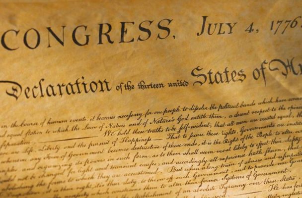 declaration of independence words